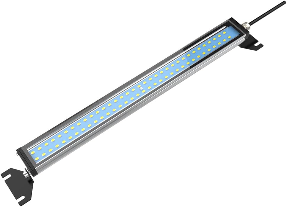 LED Shop Light 20W IP66 Explosion-Proof Lamp, CNC Machine Work Tube Light Industrial Lighting Work Lamp for Machine Tools and Lathe 110V to 220V Universal (20W)