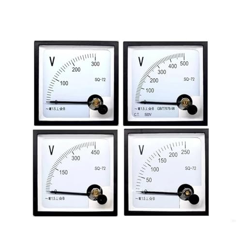 Fréquencemètre AC 380V 45-65Hz pour tableau électrique de format 72x72 mm