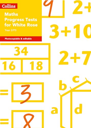Year 2/P3 Maths Progress Tests For White Rose (Collins Tests & Assessment)