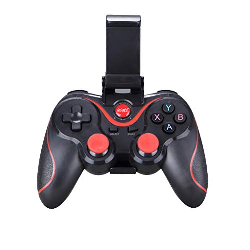Radorock Wireless Bluetooth Gamepad Controller For Android TV Box Tablet PC With Stand for All Android smartphones/TV Boxes/PCs/etc (Black) - Thumbnail 3