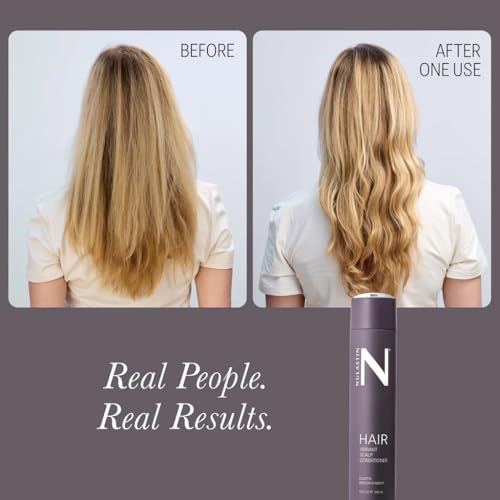 NULASTIN Vibrant Scalp Hair Conditioner - Volumizing Conditioner for Fine Hair - Supports the Appearance of Fuller, Healthy-Looking Strands at the Root - Color-Safe, Silicone Free & Vegan (10 Fl Oz) - Image 5