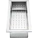 Produktbild BLANCO Resteschale Edelstahl | 420 x 200 mm | Gelocht