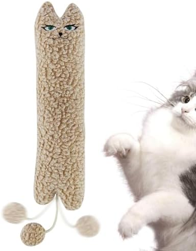 Peluche de dentición para Gatos, Juguete masticable para Gatos de...