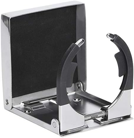 Getränkehalter Edelstahl 304 - Klappbarer Becherhalter Für Boot & Fahrrad | Verstellbar 55-75mm