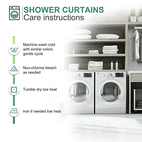 Image of Funny Cool Humor Shower Curtain Men Adults Ocean 60Wx72H Inch Decor