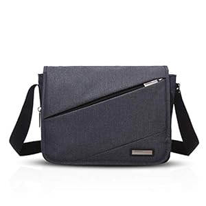 FANDARE Unisex Schoudertas Casual Messenger Bags Werk School Crossbody Tas voor mannen en vrouwen Satchel Bag Polyester