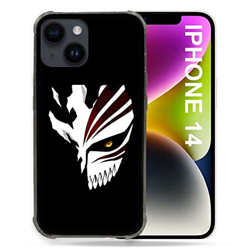 Coque iPhone 14 Bleach Manga rigide Cokitec Masque 6.1 pouces