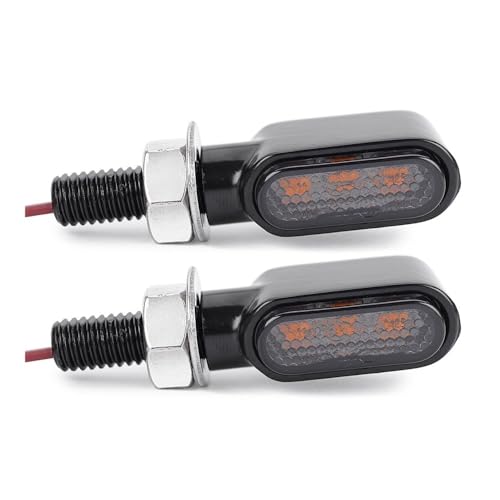 Clignotants LED motos et indicateurs de direction orange 12V