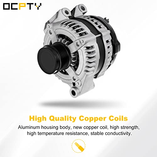 Ocpty Alternators 11570 7B0-903-015C 90-29-5776 Fit For Chrysler 200 2011-2014 For Town Country 2011-2016 For Dodge Avenger 2011-2014 For Journey 2011-2016 For Grand Caravan 2011-2016 V6 3.6L #TOP3