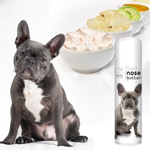 Image of The Blissful Dog Blue French Bulldog Unscented Nose Butter - Dog Nose Butter, 0.50 Ounce