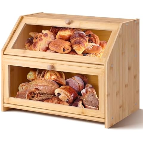 Leffis Double Layer Bread Box Cover