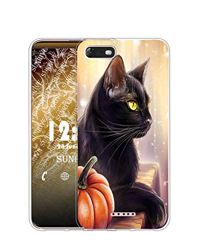 Sunrive Coque Compatible avec Wiko Tommy 3, Silicone Étui Housse Protecteur Souple Gel Transparent...