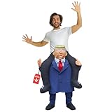 Morph Disfraz Presidente, Disfraces a Hombros Adulto, Cosplay, Presidente Estados Unidos, Disfraz Carnaval Halloween