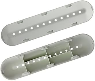 Spares2go 12 Hole Drum Paddle Lifter Arm for Hotpoint Aqualtis Washing Machines (227 mm x 53 mm x 38 mm, Pack of 2)