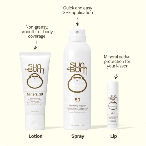 Sun Bum Mineral SPF 50 Sunscreen Body Lotion - Broad Spectrum Moisturizing Sunscreen with Vitamin E - Vegan and Hawaii 104 Act Compliant (Made without Octinoxate & Oxybenzone) - Travel Size - 3 oz - Image 6