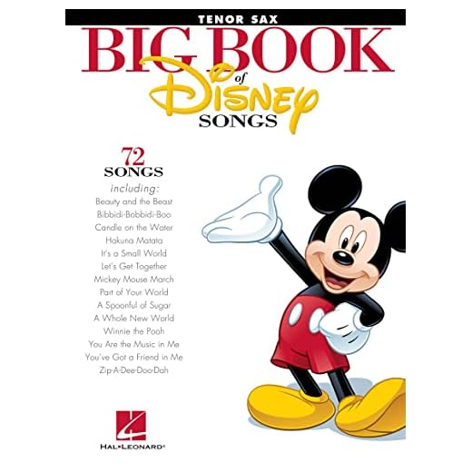 The Big Book of Disney Songs: Tenor Saxophone