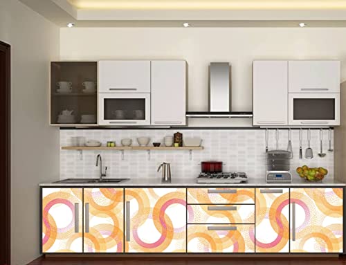 Image of CABANA HOMES Wall Stickers Botanical DIY Decal Wallpaper for Home Decor (45 x 125 cm, 1 Roll) (6 sq. ft) Decorative Self Adhesive Furniture, Table Top, Wardrobe, Resturant
