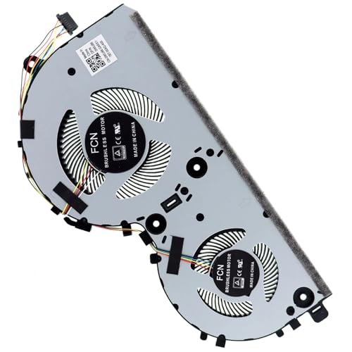 Image of High- Quality Replacement Internal CPU+GPU Cooling Fan for Lenovo Ideapad L340 Gaming L340-15IRH L340-17IRH L330-15 17ICH Series DC28000E1D0 Laptop. Comes With MH501 (Cooling paste).