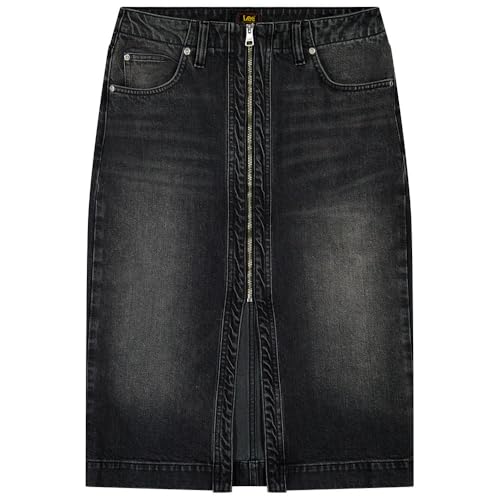 Jupe de moto Lee couleur Charred Black avec finitions denim robustes - 4