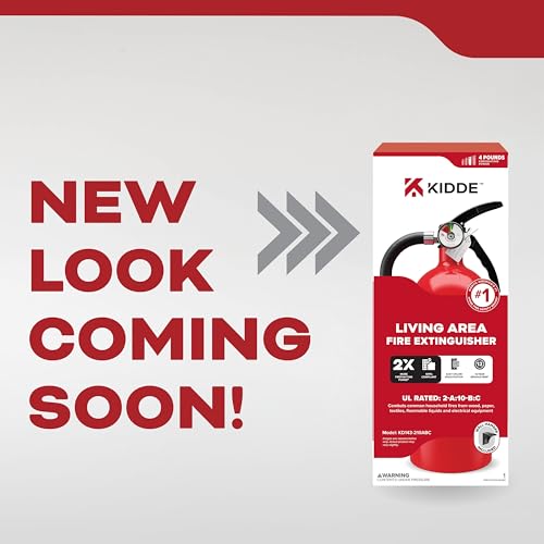 Kidde Fire Extinguisher for Home, For Residential and Living Area Use, 2A10BC - Image 5