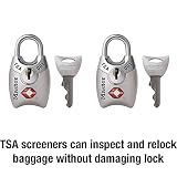 Master Lock 4689T Zamek zatwierdzony przez TSA, kolory mogą się różnić, 2 sztuki w opakowaniu