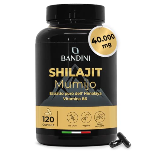 Bandini Mumijo Shilajit Himalayano 120 capsule