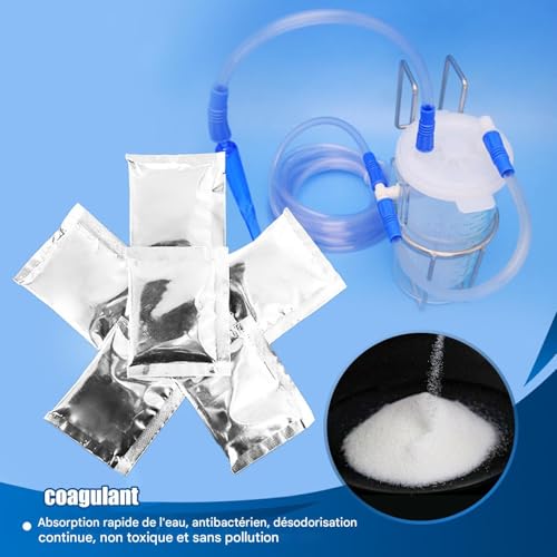 Solidifiant d'urine à gélification rapide pour hygiène de toilette nomade