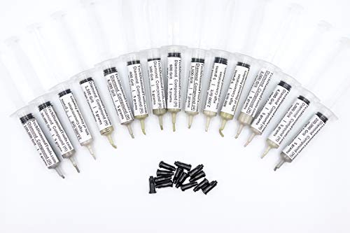 Techdiamondtools Kit Of 15 Diamond Polishing Compound Polishing Paste From 200,000 To 400 Grit For Marble Glass Metal Rock Jewelry Resin Silver Gemstone With High Concentration Diamond Powder Usa Made #TOP5