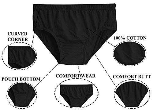 Image of THE BLAZZE C1023 Women's Cotton Lingerie Panties Hipsters Briefs Underwear Bikini Panty for Women