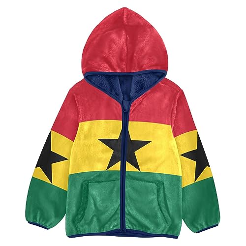 Kids Boys Full Zip Hoodie Fleece Lining Jacket Hoodie Coat Fall Winter Outwear