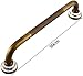 HongLianRiven Bath Handle Towel Rail Armrests, Grab Bar, Elderly Disabled Pregnant Women, Safety Non-Slip Accessible Bathroom Handrails, Bathtub, Toilet