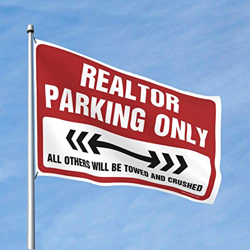 Drapeau Realtor Parking Only 120x180 cm comme accessoires piscine extérieur
