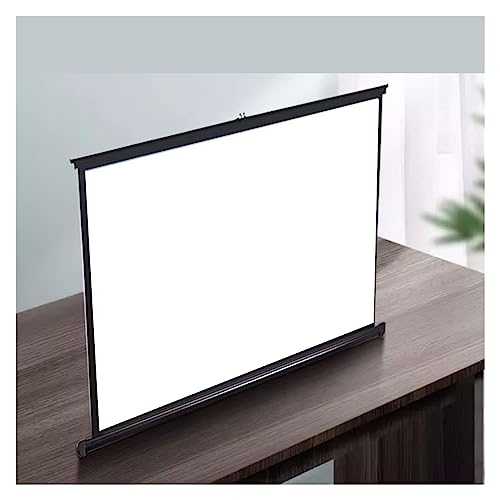 Pantalla de proyección portátil, pantalla ligera antiarrugas para cine en casa, conferencias de oficina, fiestas de camping, relación de aspecto 4:3/16:9