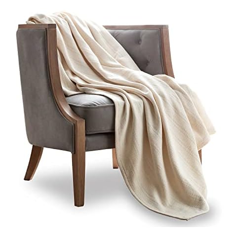 Vellux 100% Cotton Waffle Weave Blanket Cover