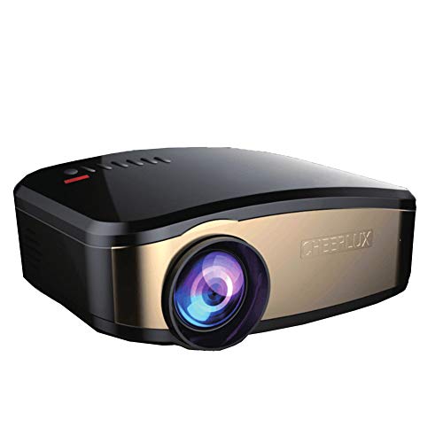 YGC6 WiFi Projecteur Vidéo 1080p avec ports HDMI et USB pour cinéma à la maison