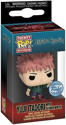 Funko Pop! Keychain: JJK - Yuji Itadori - (Sukuna Mth) - Jujutsu Kaisen - Nowatorski breloczek do kluczy - winylowa minifigurka do kolekcjonowania - wypełniacz pończoch - pomysł na prezent - oficjalne