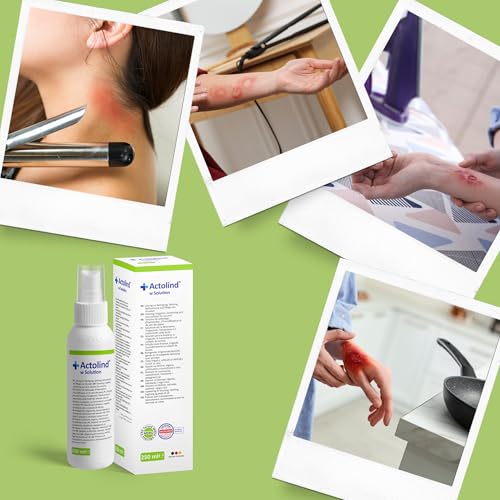 Actolind w Solution 250 ml Antiseptische Wundspüllösung in Sprühflasche Schmerzfreie Reinigung, Spülung und Befeuchtung von akuten, chronischen und infizierten Wunden & Verbrennungen PHMB PZN:10985416