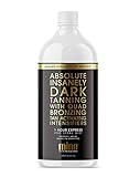MINETAN BODY.SKIN Spray Tan Solution - Absolute Pro Spray Mist - Ultra Dark Salon Professional Sunless Tanning,1 Hour Express Tan, 33.8 fl oz