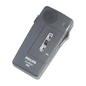 Philips Classic Pocket Memo 388/LFH388 Tragbarer Mini-Kassettenrekorder