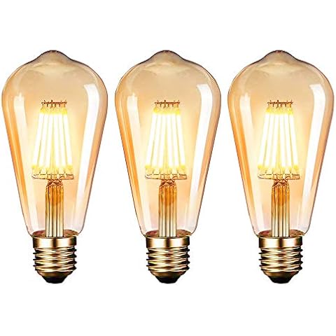 Joymy Bombilla LED E27 6W ST64 Cover