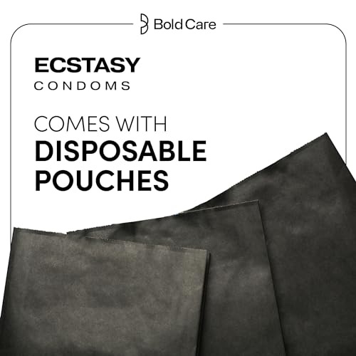 Image of Bold Care 404 Ultra Thin Lubricated Ecstasy Condoms for Men -10 Condoms (Pack of 1)