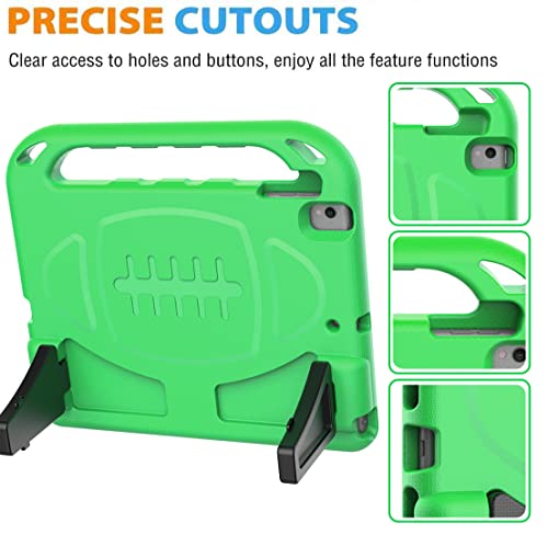Bmouo Kids Case For New Ipad 10.2 2021/2020/2019-Ipad 9Th/8Th/7Th Generation Case With Built-In Screen Protector,Shockproof Handle Stand Kids Case For Ipad 10.2" 2021/2020/2019 Latest - Green #TOP6