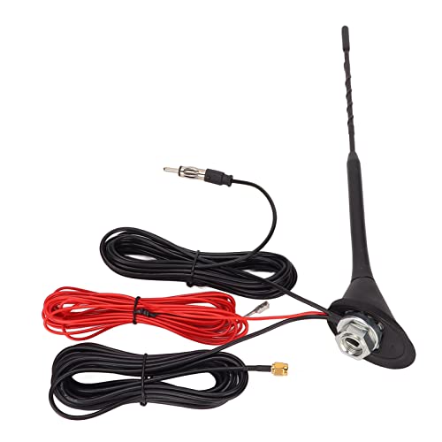 Antena de coche universal AMONIDA duradera con amplificador de señal de alta ganancia 6