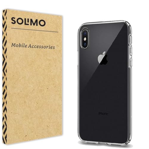Amazon Brand – Solimo Basic Case for iPhone XR (Polycarbonate_Clear)- Best and cheap mobile covers in India