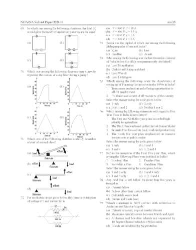 Image of 19 Year-wise NDA / NA Previous Year Solved Papers Phase I & II (2024 - 15) 6th Edition
