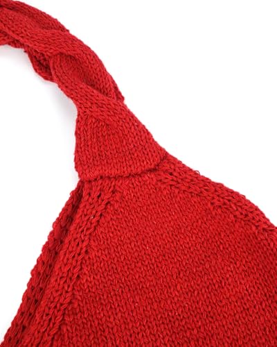 Bolso tote pequeño tejido para mujer verano miniatura 4