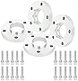 Ineedup 5x120 wheel spacers 20mm Wheel Spacers Kits 72.56mm with 12x1.5 Studs Wheel Spacers 5 lug fit 2001-2006 for 325Ci 2009-2015 for 335i xDrive