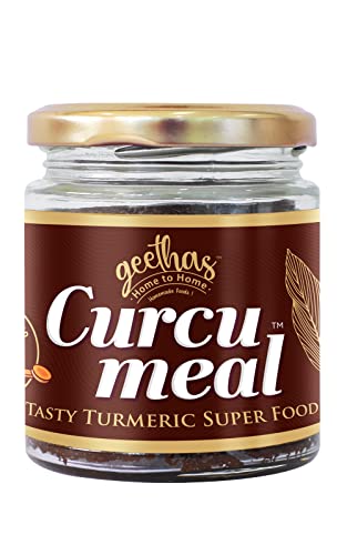 GEETHAS HOME TO HOME Curcumeal, Tasty Turmeric Food, With Natural Spices & Fruit, Zero Gluten & GMO, No Added Colours & Flavours (200 g)