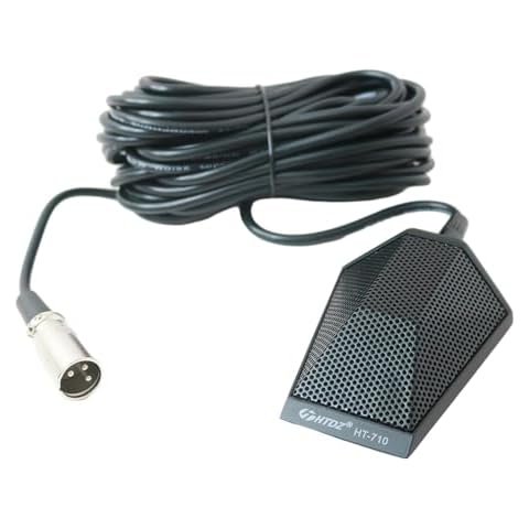 tinsea Desktop 360 Degree Boundary Condenser Microphone Omnidirectional Wired Microphone for Conference Meeting Livestream Chat Teachin Cover