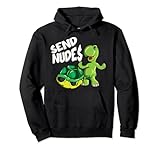 Send nudes Schildkröte ohne Panzer ist nackt Nacktbild Pullover Hoodie